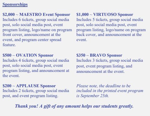Sponsorship Pkgs