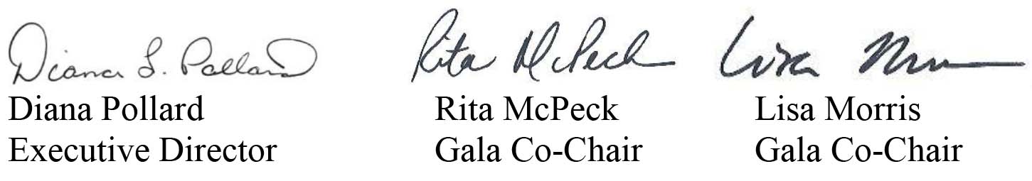 Diana RIta Lisa signatures